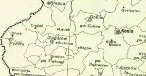 gminy rzgow olesnica trabczyn zagorow w roku 1933